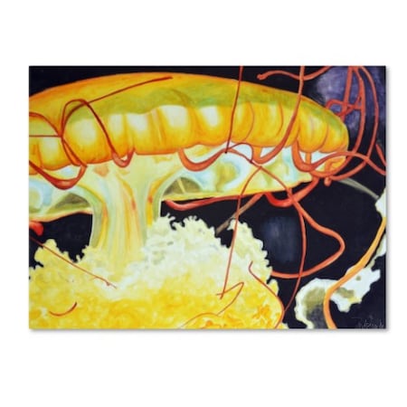 Jennifer Redstreake 'Chattanooga Jelly Fish' Canvas Art,35x47